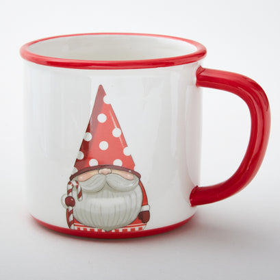 Peppermint Santa Mug