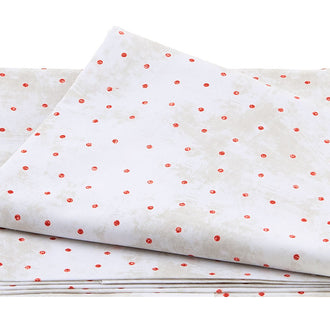 Time for Hot Cocoa - Dots White 2 Yard Cut