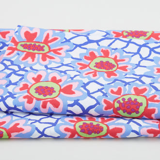Kaffe Fassett - February 2023 Flower Net White 2 Yard Cut