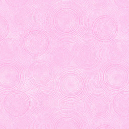 Radiance - Circle Dots Light Pink Yardage Primary Image
