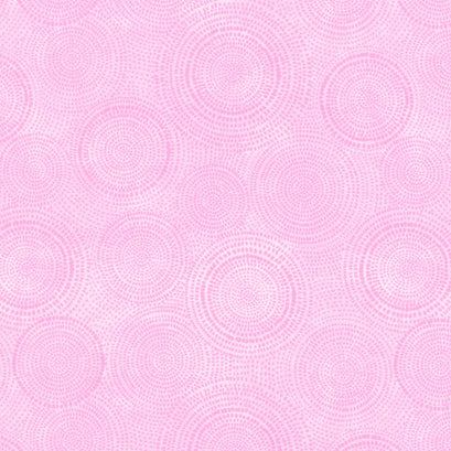 Radiance - Circle Dots Light Pink Yardage