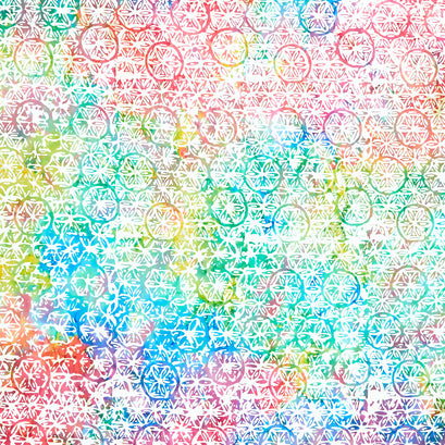Breezy Brights - Wallpaper Rainbow Yardage
