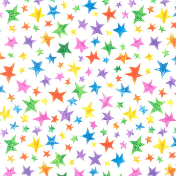 The Very Hungry Caterpillar - Polar Bear Kids Stars Yardage Primary Image