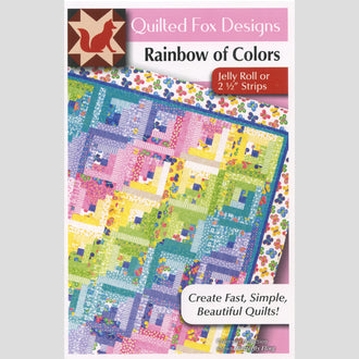 Rainbow of Colors Quilt Pattern