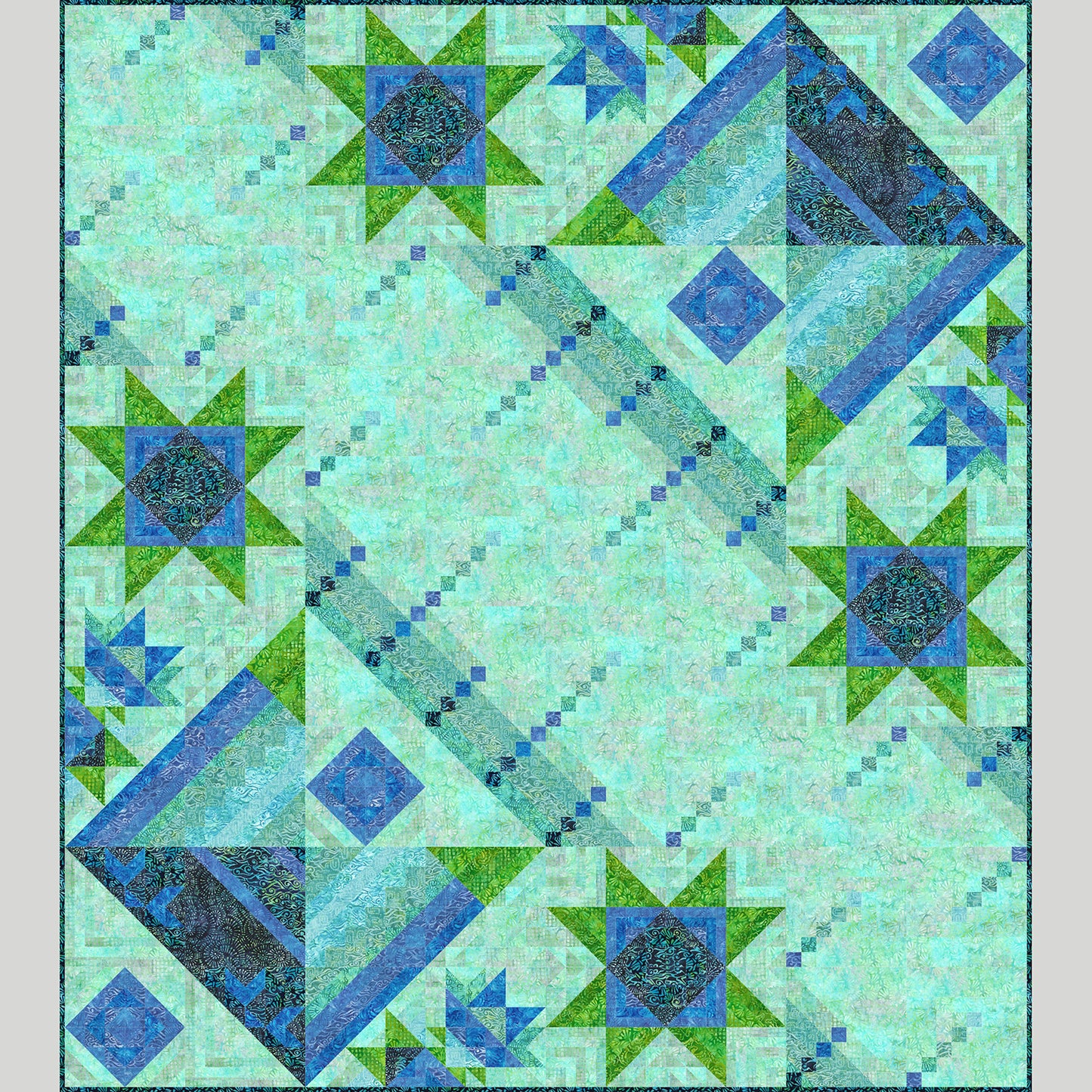 Sea Stars Block of the Month Quilt Kit Presale Primary Image