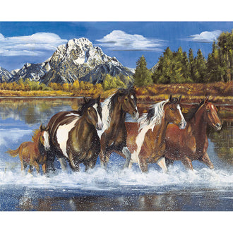 Ride the Range - Going Home Multi Digitally Printed Panel