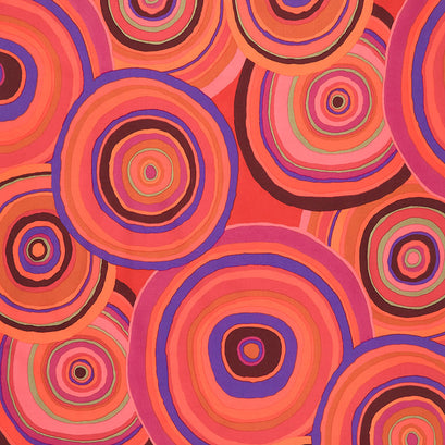 Kaffe - 85 and Fabulous Targets Red Yardage