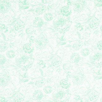 Blush - Floral Toile Green Yardage