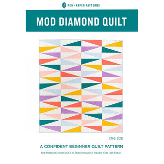 Mod Diamond Quilt Pattern