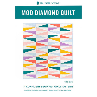 Mod Diamond Quilt Pattern