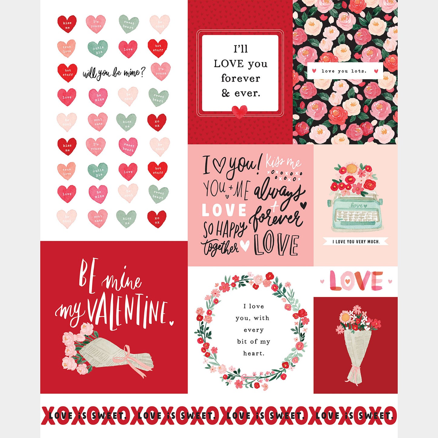 My Valentine - Valentine Red Panel Primary Image
