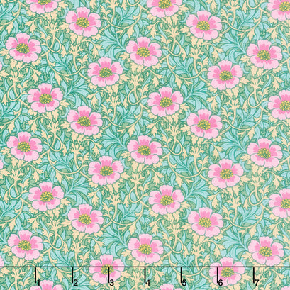 Hibernation - Winterrose Sage Yardage