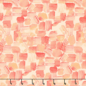 Refresh - Tiles Orange Yardage