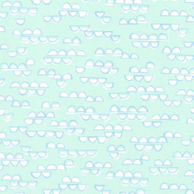 Cozy Cotton Flannels - Over the Moon Full Collection Half Circles Breeze Yardage Primary Image