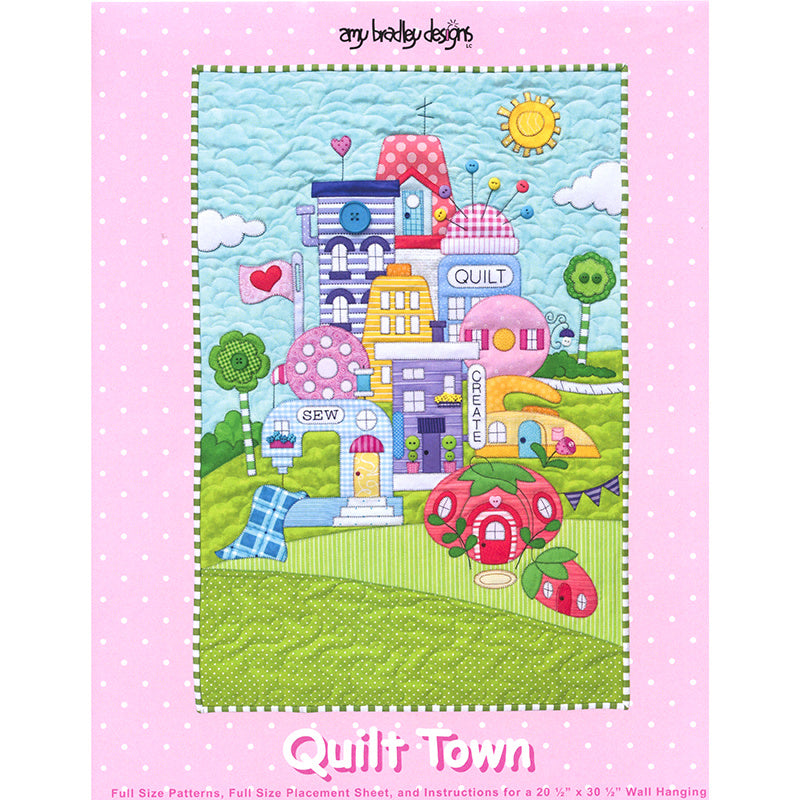 Quilt Town Wall Hanging Pattern Primary Image