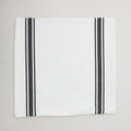 Grain Sack Pillow Cover - Natural Black Stripe