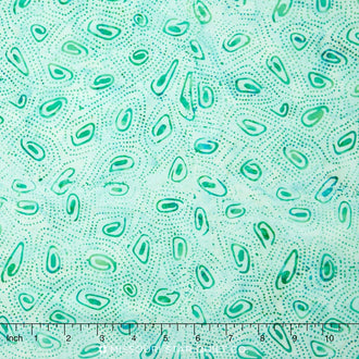 De La Sol Batiks - Seafoam Yardage