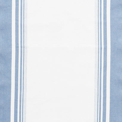Vista Toweling - Border Stripe Sky 18" Wide Toweling Yardage