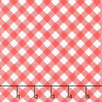 Bee Ginghams - Debbie Cayenne Yardage