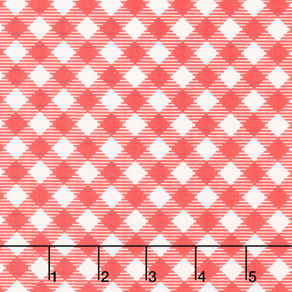 Bee Ginghams - Debbie Cayenne Yardage
