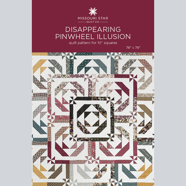 Disappearing Pinwheel Illusion Pattern by Missouri Star Primary Image