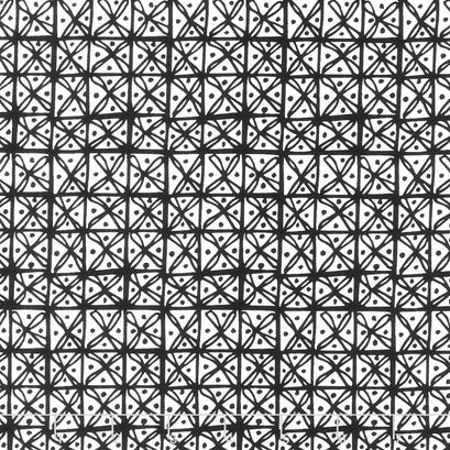 Night & Day - Grids White Yardage