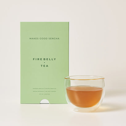 Makes Good Sencha Tea Box