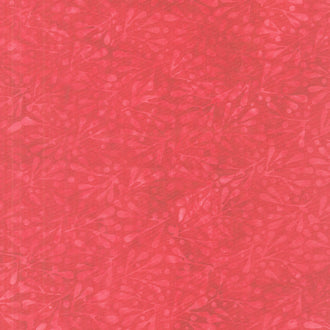Holiday At Home Batiks - Mistletoe Red Candy Yardage