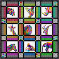 Colorful Quilt Pattern Alternative View #2