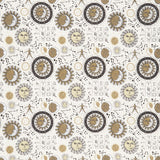 The Sun, The Moon, And The Stars! - Astrology Cream Yardage Primary Image