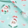 Twas - Jolly Old Elf Light Mint Yardage Alternative View #1