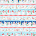 Bundle-Up - Winter Scene Stripe Multi Yardage Primary Image