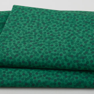 Chromadots - Dots Hunter Green 3 Yard Cut