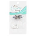 Emmaline Magnetic Snap Closure - 9/16" Slim Gunmetal Alternative View #1