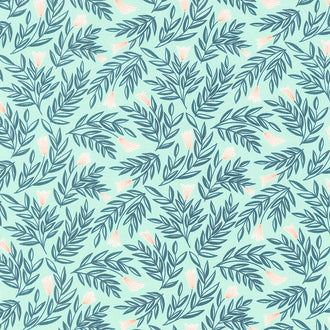 All That Wander - Wild Turquoise Yardage