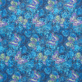 Shimmer Paradise - Butterflies Blue Multi Yardage Primary Image