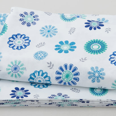 Windsong Meadows - Blossom Toss White 3 Yard Cut