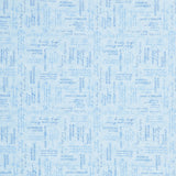 Hydrangea Mist - Word Toss Blue Yardage Primary Image