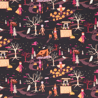 Spooky 'n Witchy - Peppermint's Tale Twilight Yardage