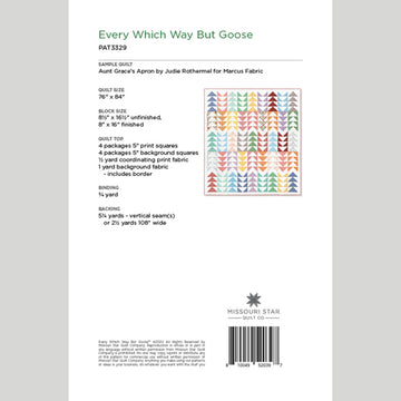 Digital Download - Every Which Way But Goose Quilt Pattern by Missouri Star Alternative View #1