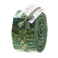 Java Batiks Forest Greens Favorites 2.5" Strips Alternative View #1
