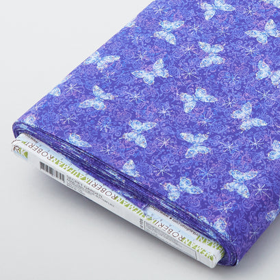 Secret Garden - Blue Butterflies 10 Yard Bolt