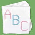 ABC Cloth Embroidery Nursery Book Kit