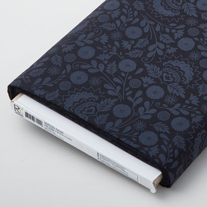 Jardin Noir - Black Floral 10 Yard Bolt