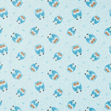 Winsome Critters - Owl Toss Blue Yardage Primary Image