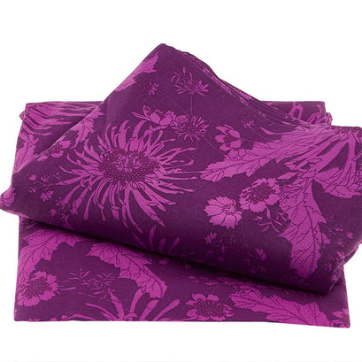 Bloom - Two Tone Floral Purple 108" Wide Backing 3 Yard Cut