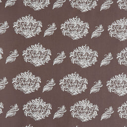 Monthly Placemat Panels - November Thankful Brown Yardage Primary Image