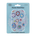 Kaffe Fassett Flower Head Pins - 100 count