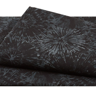 Fanfare - Monotone Tie Dye Black 108" Wide 3 Yard Cut