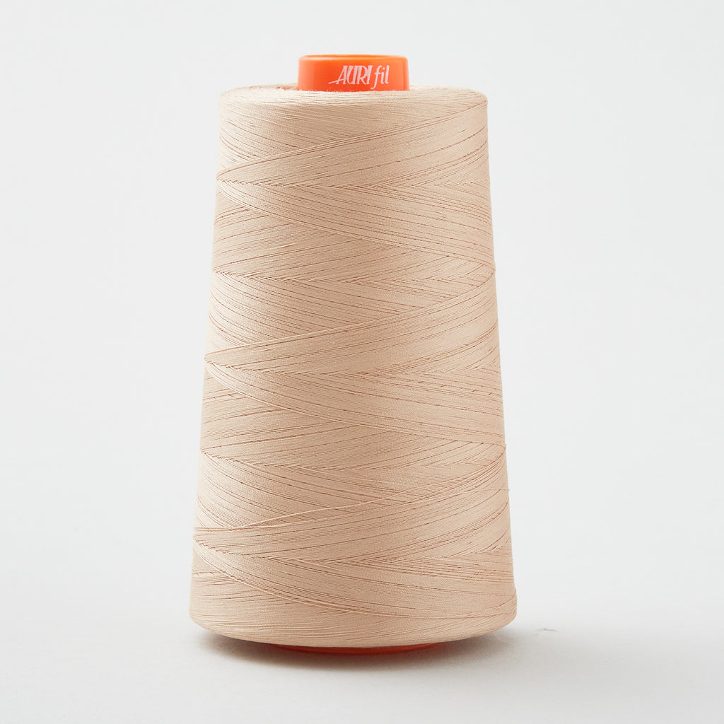 AURIfil 50 WT Cotton Mako Cone Thread Beige